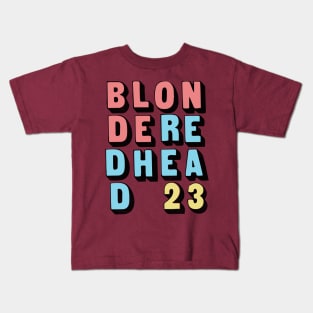 Blonde Redhead • Original Fan Tribute Design Kids T-Shirt